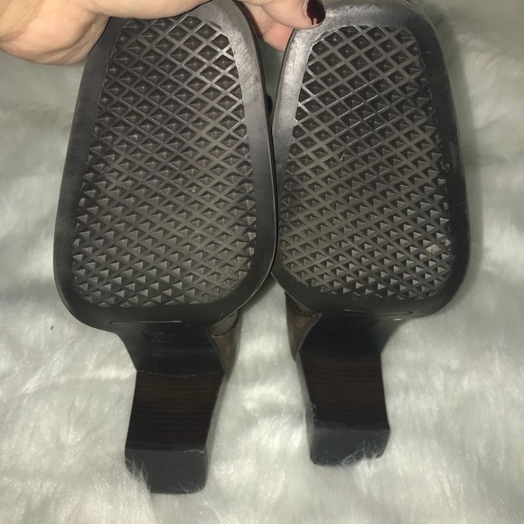 What’s What brand Brown Boots Leather Upper 9M - Picture 6 of 8